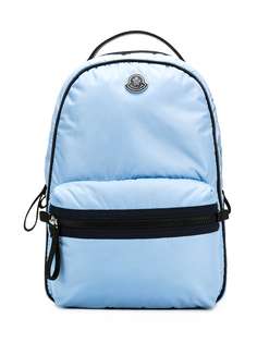 Moncler Kids рюкзак с логотипом спереди