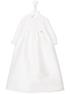 Lanvin Enfant длинное платье с логотипом