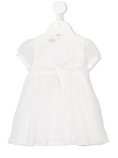 Le Bebé Enfant платье с кружевными панелями