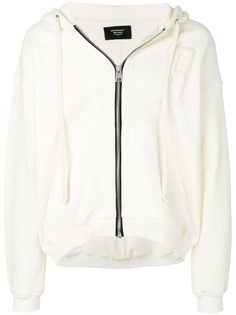 Represent толстовка с капюшоном и контрастной молнией