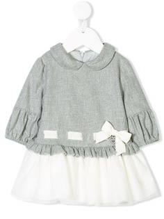 Lapin House pan collar frill trim dress