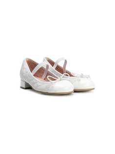 Pretty Ballerinas Kids стеганые балетки на низком каблуке