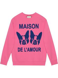 Gucci толстовка Maison de lAmour с принтом Боско и Орсо
