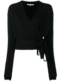 Helmut Lang блузка с запахом