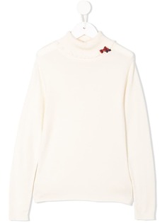 Familiar turtle neck long sleeve top