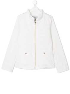 Herno Kids стеганая куртка с застежкой на молнии