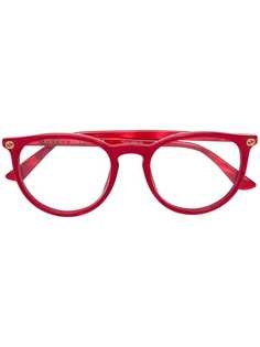 Gucci Eyewear очки в закругленной оправе