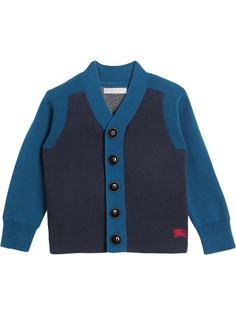 Burberry Kids кардиган с вышивкой логотипа