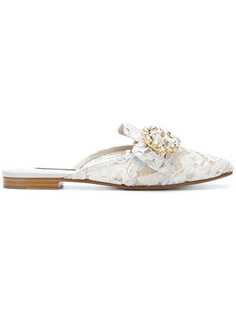 Dolce & Gabbana кружевные мюли Jackie