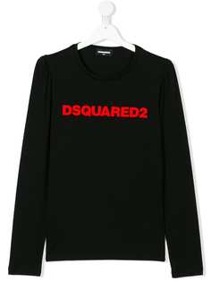 Dsquared2 Kids футболка с принтом логотипа