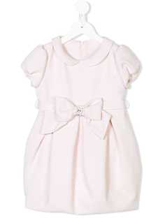 Lapin House bow embellished pleated dress