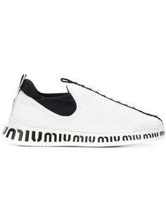 Miu Miu кроссовки модели слип-он