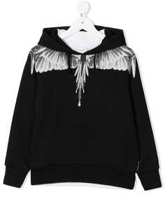 Marcelo Burlon County Of Milan Kids two tone wings hoodie