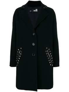 Love Moschino классическое однобортное пальто