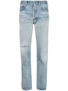 Balenciaga джинсы с выцветшим эффектом