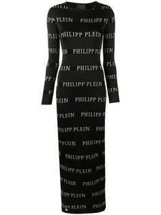 Philipp Plein платье макси с логотипом