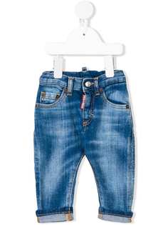Dsquared2 Kids джинсы с выцветшим эффектом