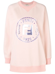 Fendi толстовка с декорированным логотипом FF