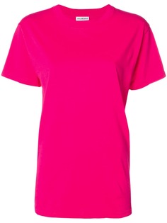 Balenciaga базовая футболка с вышивкой