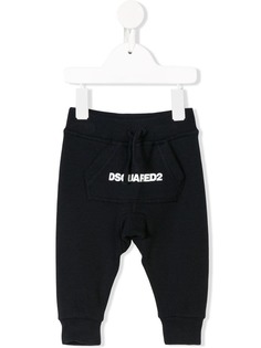Dsquared2 Kids спортивные брюки с принтом логотипа