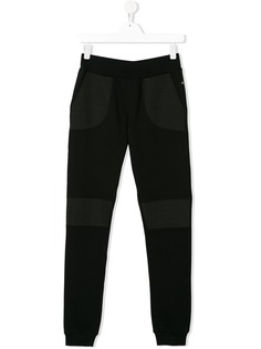 Philipp Plein Junior TEEN crystal-embellished joggers