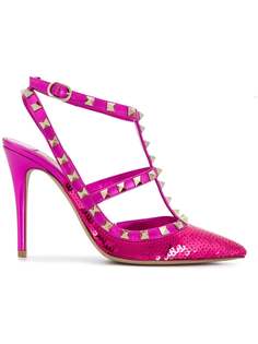 Valentino Valentino Garavani sequin Rockstud pumps