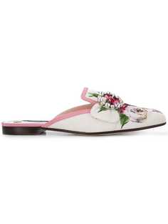 Dolce & Gabbana мюли Jackie на плоской подошве