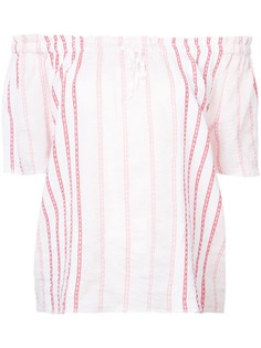 Lemlem блузка с открытыми плечами в полоску