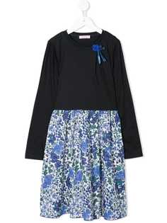 Familiar twofer sweatshirt dress