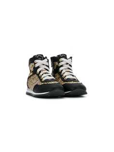 Iceberg Kids sequin embellished boots