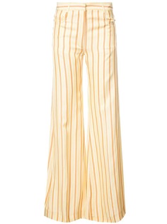 Sonia Rykiel удлиненные брюки в полоску