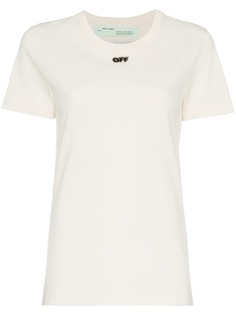 Off-White футболка с логотипом
