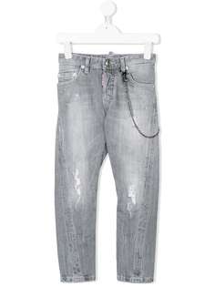 Dsquared2 Kids джинсы с эффектом потертости