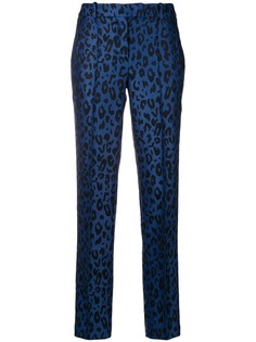 Ermanno Scervino брюки кроя слим с анималистическим принтом