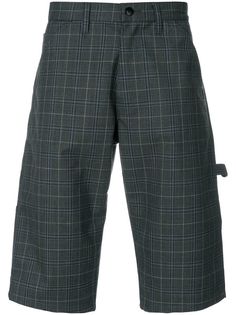 Junya Watanabe MAN шорты с узором в клетку