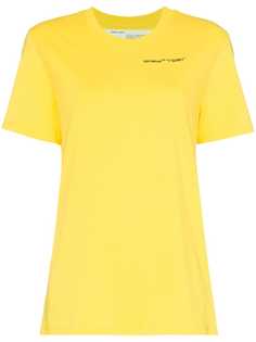 Off-White футболка с короткими рукавами и логотипом