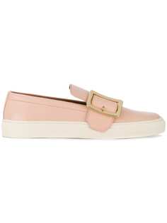 Bally слипоны с пряжкой
