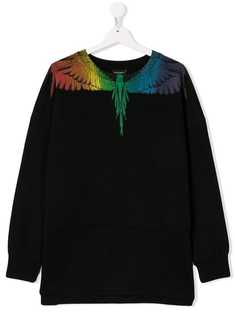 Marcelo Burlon County Of Milan Kids толстовка с принтом крыльев