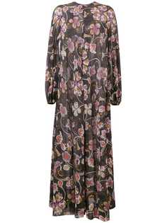 William Vintage платье макси с цветочным принтом