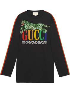 Gucci футболка Gucci Cities с изображением тигра