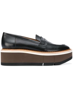 Clergerie chunky mid-heel loafers