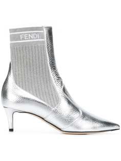 Fendi ботильоны с эластичными вставками