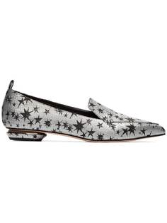 Nicholas Kirkwood лоферы с принтом