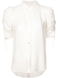 Veronica Beard рубашка с присборенными рукавами