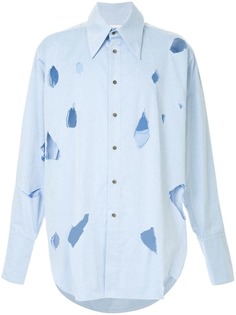 Charles Jeffrey Loverboy рубашка с прорехами