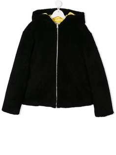 Marni Kids TEEN zip-up hooded jacket