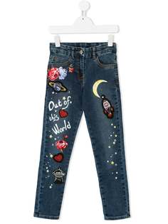 Monnalisa джинсы скинни Out of This World