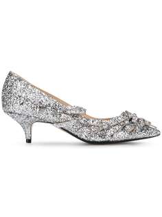 Nº21 glitter bow pumps