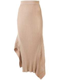 Stella McCartney трикотажная юбка в рубчик