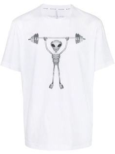 Blackbarrett футболка с принтом инопланетян